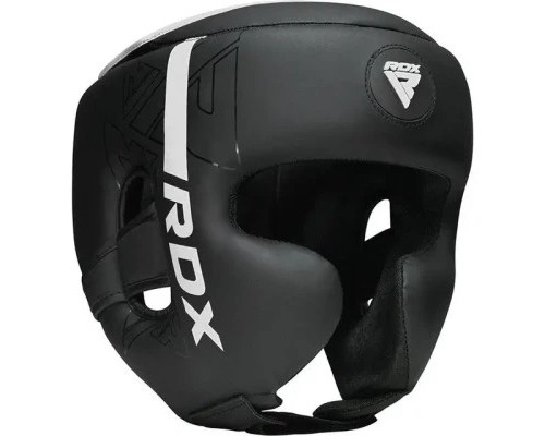 Боксерський шолом RDX F6 KARA Matte White L (HGR-F6MW-L)