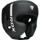 Боксерський шолом RDX F6 KARA Matte White L (HGR-F6MW-L)