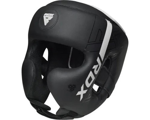 Боксерський шолом RDX F6 KARA Matte White L (HGR-F6MW-L)