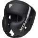 Боксерський шолом RDX F6 KARA Matte White L (HGR-F6MW-L)