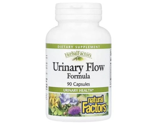 Вітамінно-мінеральний комплекс Natural Factors Здоров'я Сечових шляхів, Urinary Flow Formula, 90 капсул (NFS-04630) Вітамінно-мінеральний комплекс Natural Factors Здоров'я Сечових шляхів, Urinary Flow Formula, 90 капсул (NFS-04630)