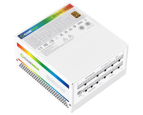 Блок живлення Gamemax 850W (RGB850 PRO WH)