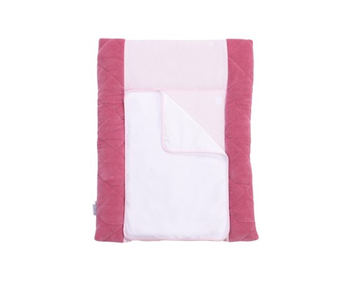 Пеленальний матрацик Верес Velour Wild rose 50х70 см (429.011)