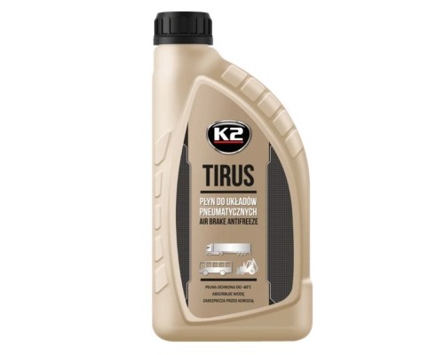 Гальмівна рідина K2 Turbo Tirus -40 °C зимова 1 л (T360)