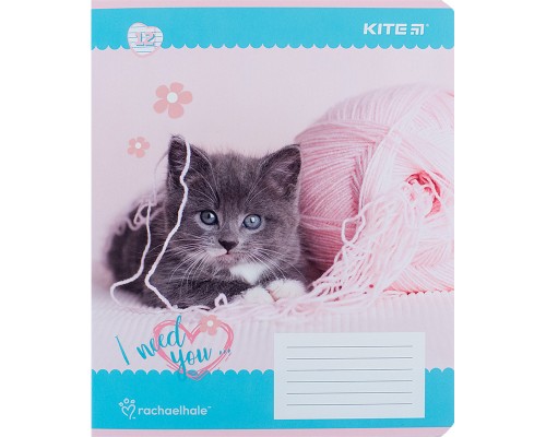 Зошит Kite Rachael Hale 12 аркушів, лінія (R24-234)