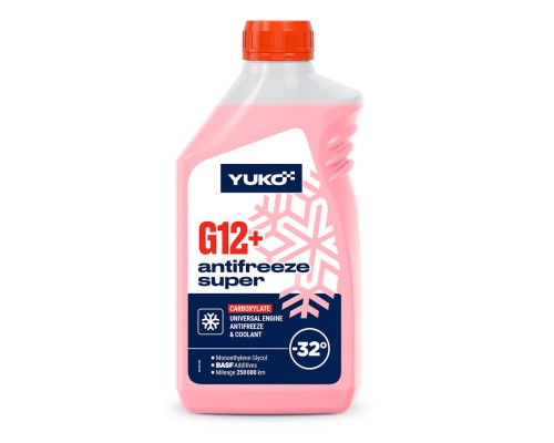 Антифриз Yuko -32 Super G12+ черв. . 1л (4823110404409)