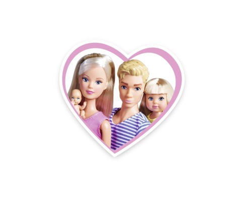 Лялька Simba набір Штеффі Щаслива родина (5733673)