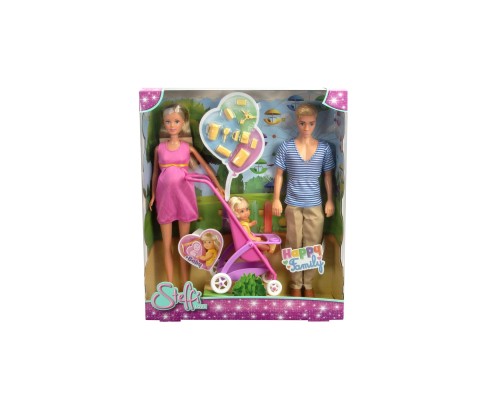 Лялька Simba набір Штеффі Щаслива родина (5733673)