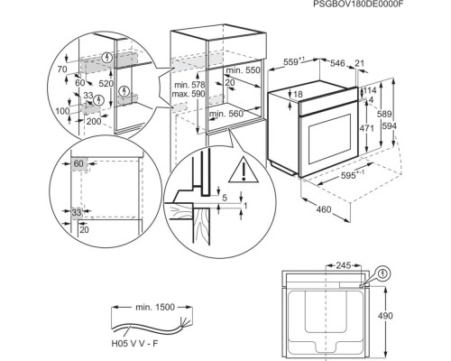 Духова шафа Electrolux EOB8S39WZ