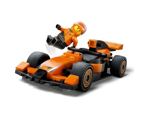 Конструктор LEGO City Пілот F1 з автомобілем для перегонів команди McLaren (60442)