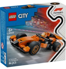 Конструктор LEGO City Пілот F1 з автомобілем для перегонів команди McLaren (60442)