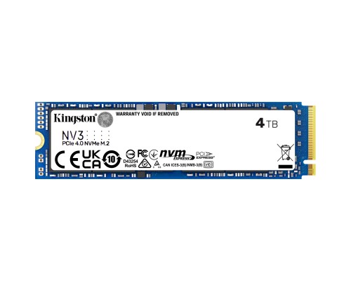 Накопичувач SSD M.2 2280 4TB Kingston (SNV3S/4000G)