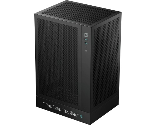 Корпус Deepcool CH170 Digital Black (R-CH170-BKNPI0D-G-1)