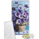 Картина по номерам ArtCraft Фіалки в кошику 40х80 см (13089-AC)