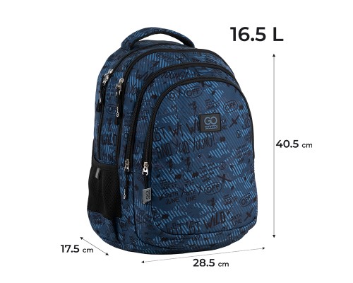 Рюкзак шкільний GoPack Teens 162M-5 (GO25-162M-5)