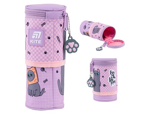 Пенал Yes 684 Lazy Cats (K25-684-3)