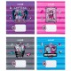 Зошит Kite Monster High, 12 аркушів, коса лінія (MH25-235)