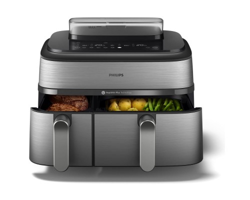 Мультипіч Philips Dual Basket Airfryer 5000 Series (NA555/00)