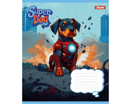 Зошит 1 вересня Super Dog А5 12 аркушів лінія (768253)