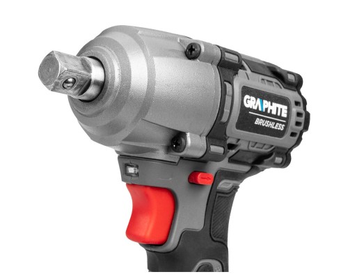 Гайковерт Energy+ 18V, безщітковий, 2600об/хв, 450Нм, 1/2