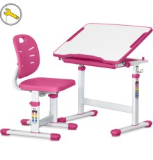 Парта зі стільцем Evo-kids Ergo Pink (Evo-05 Ergo PN)