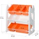 Дитячий стелаж Mealux Coral Orange (KD-E022 Orange)