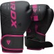 Боксерські рукавички RDX F6 Matte Pink 12 унцій (BGR-F6MP-12OZ)