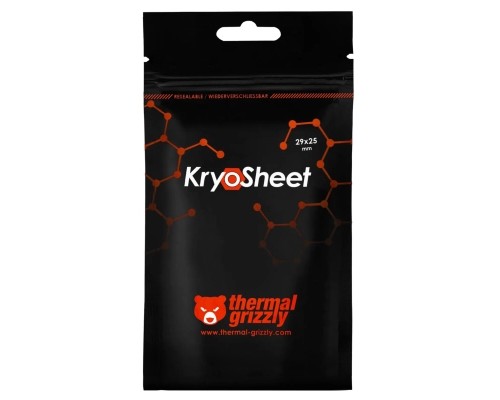 Термопрокладка Alphacool KryoSheet, thermal pad 29x25mm (TG-KS-29-25)