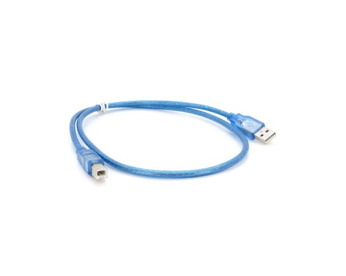 Кабель для принтера USB 2.0 AM/BM 0.5m blue Ritar (YT-AM/BM-0.5TBL)
