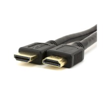 Кабель мультимедійний HDMI M to HDMI M 0.3m V1.4 black Merlion (YT-HDMI(M)/(M)HS-0.3m)