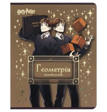 Зошит Kite предметний Harry Potter 48 аркуші, клітинка, геометрія (HP25-240-1)
