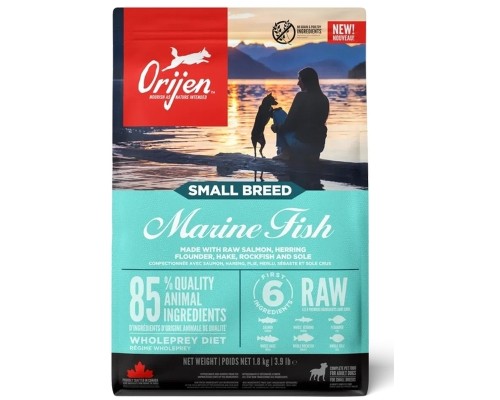 Сухий корм для собак Orijen Small Breed Marine Fish 1.8 кг (0064992722524)