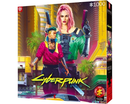 Пазл GoodLoot Cyberpunk 2077 Kitsch Style 1000 ел. (5908305249696)