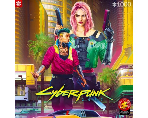 Пазл GoodLoot Cyberpunk 2077 Kitsch Style 1000 ел. (5908305249696)