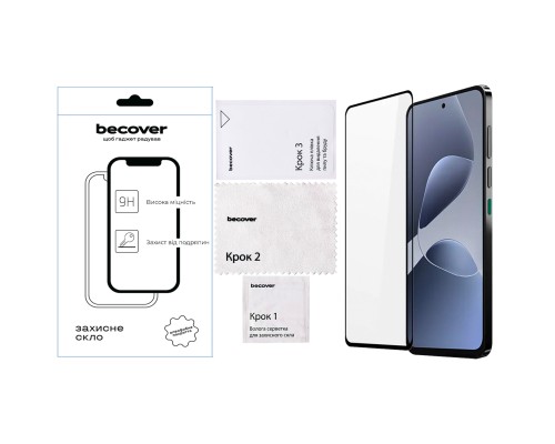 Скло захисне BeCover Infinix Hot 60i (X6730) Black (713730)