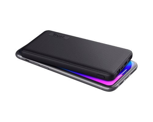 Батарея універсальна Trust 10000mAh Primo ECO, 2хUSB-A/USB-C, 15W, black (24678_TRUST)