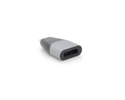 Перехідник USB-C M to DisplayPort F black-gray Voltronic (YT-A-Type-C(M)/DP(F)/27022)