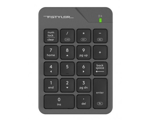 Клавіатура A4Tech FBK21C Wireless/Bluetooth Smoky Grey (4711421995108)