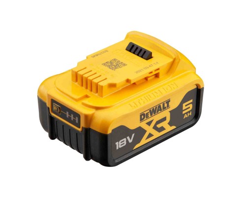 Акумулятор до електроінструменту DeWALT 18V, 5Ah, час заряджання 50 хв, вага 0.65 кг (DCB184_N394624)