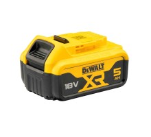 Акумулятор до електроінструменту DeWALT 18V, 5Ah, час заряджання 50 хв, вага 0.65 кг (DCB184_N394624)