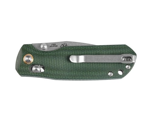 Ніж CJRB Maximal Micarta Green (J1954-MGN)
