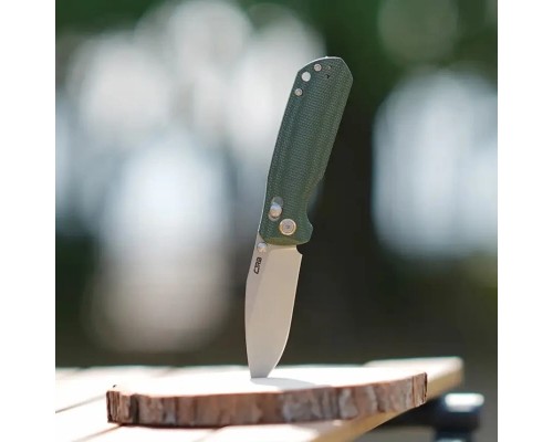 Ніж CJRB Maximal Micarta Green (J1954-MGN)