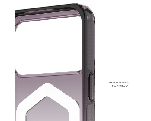 Чохол до мобільного телефона UAG Plyo MagSafe iPhone 17 Pro Max Black/Clear Ombre (11453011404G)