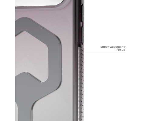 Чохол до мобільного телефона UAG Plyo MagSafe iPhone 17 Pro Max Black/Clear Ombre (11453011404G)