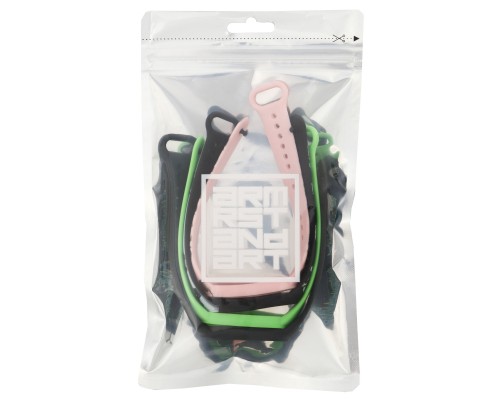Ремінець до фітнес браслета Armorstandart комплект 4шт Xiaomi Mi Band 7/6/5 Cartoon hand-drawn (ARM59730)