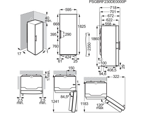 Морозильна камера Electrolux LUS7ME28X