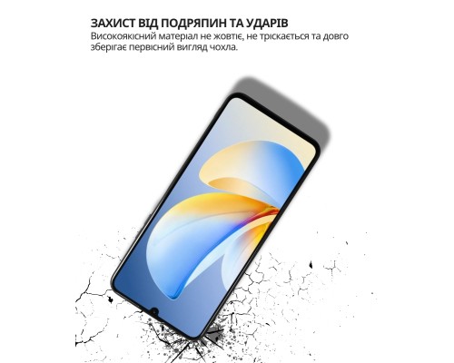 Чохол до мобільного телефона BeCover Silicone Realme Note 70 Black (714693)