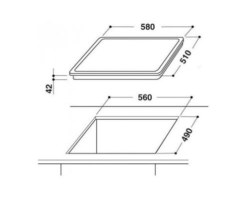 Варочна поверхня Whirlpool AKT 8190/BA (AKT8190BA)