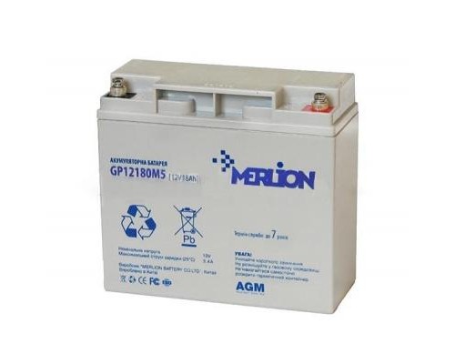 Батарея до ДБЖ Merlion 12V-18Ah (GP1218M5) 