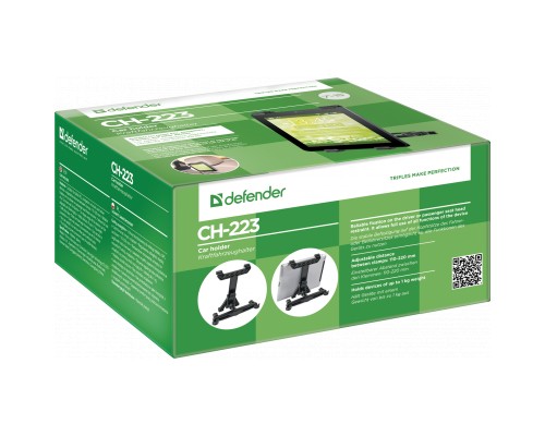 Універсальний автотримач Defender Car holder 223 for tablet devices (29223)